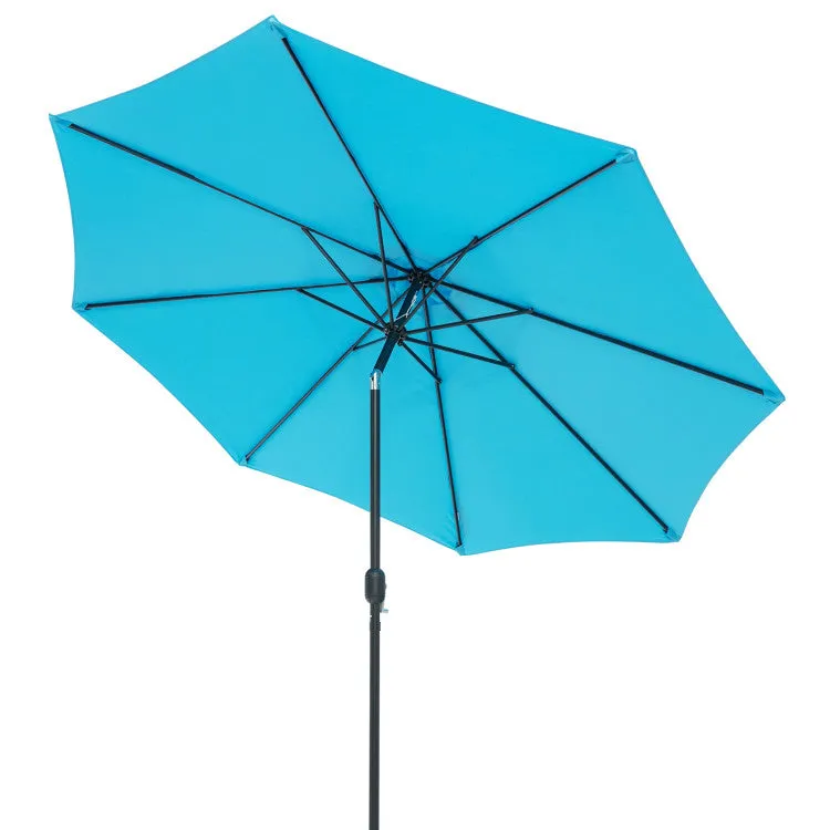 10 Feet Outdoor Patio Umbrella with Tilt Adjustment and Crank-Tan