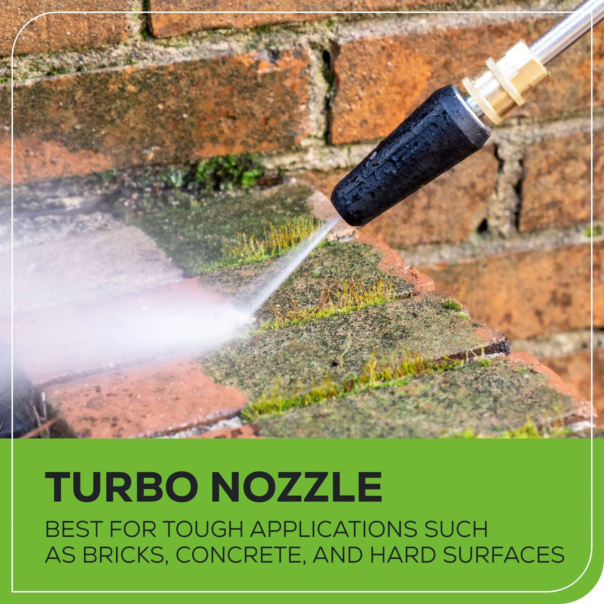 2000 PSI 1.2 GPM Cold Water Electric Pressure Washer with 12-inch Surface Cleaner and Premium Foam Cannon