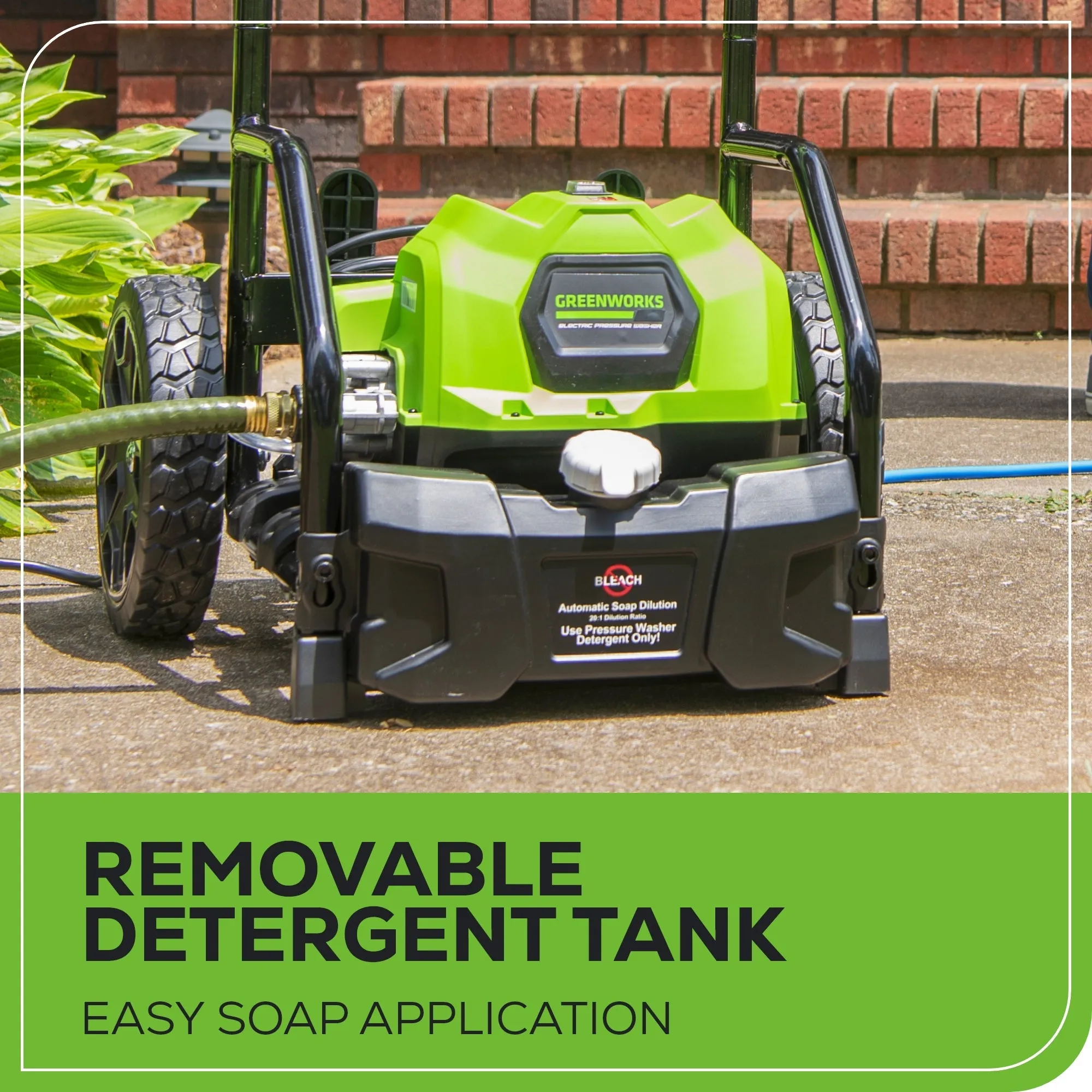 2000 PSI 1.2 GPM Cold Water Electric Pressure Washer with 12-inch Surface Cleaner and Premium Foam Cannon