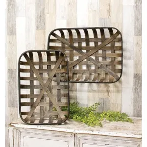 2/Set Long Tobacco Baskets