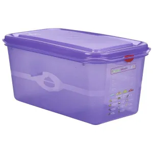 Allergen GN Storage Container 1/3 150mm Deep 6L pack of 6