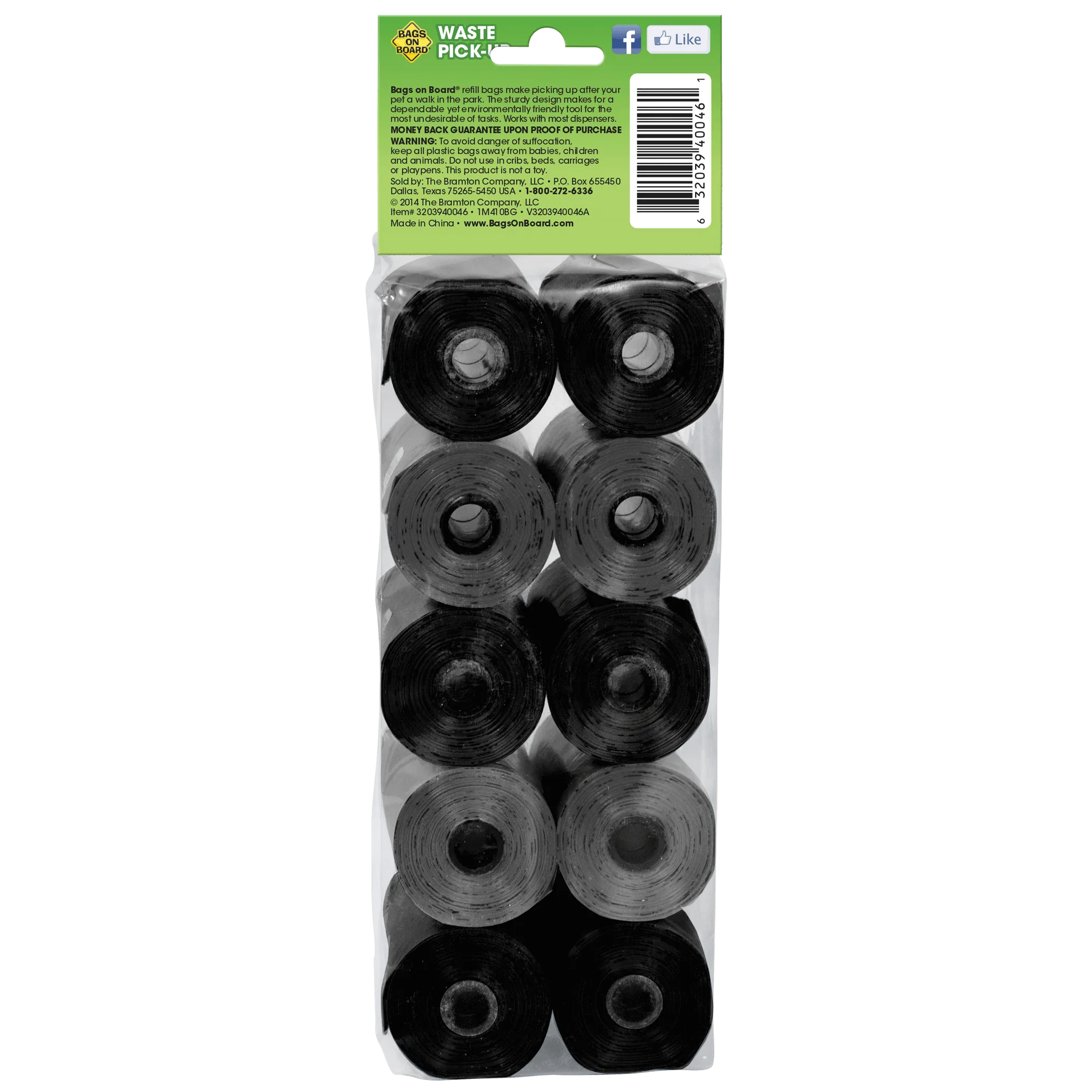 Bags On Board Neutral Poobag Refill Rolls 140Pk