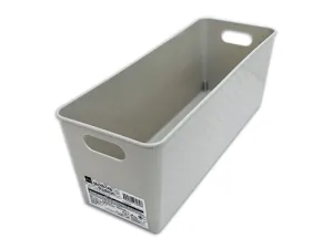 Basket Moroccan Pattern Slim Grey
