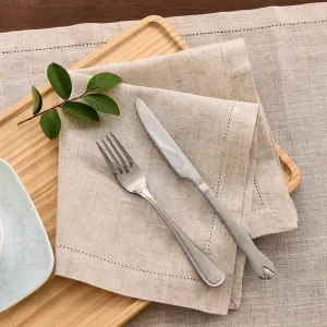 Beige Linen Napkins (12pc)