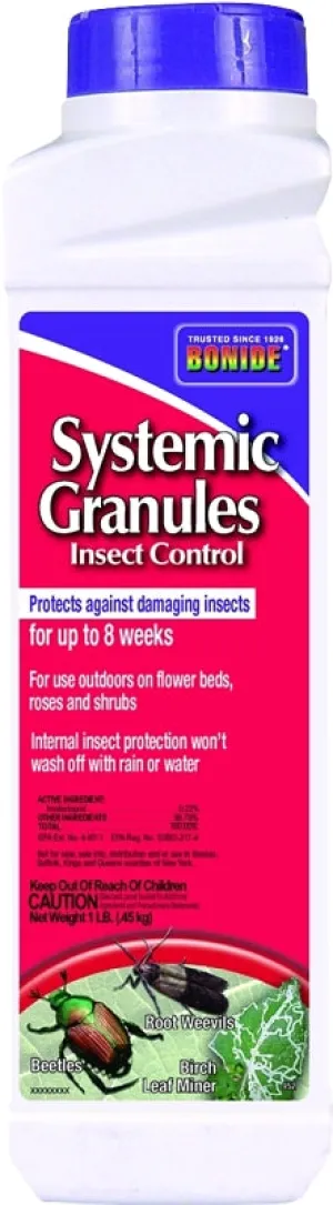 Bonide 952 Insect Control, Solid, 1 lb Bottle :EA: QUANTITY: 1