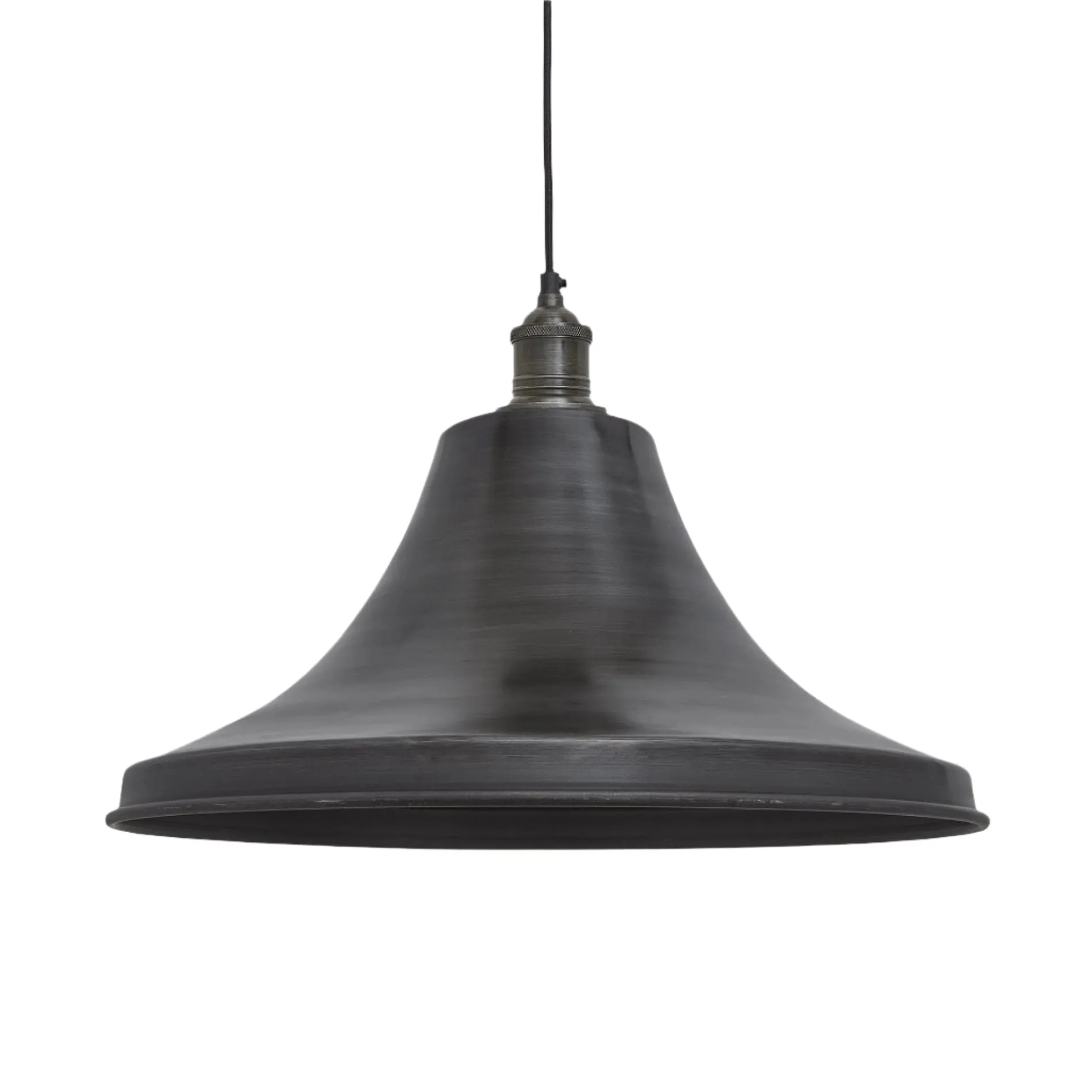Brooklyn Giant Bell Pendant - 20 Inch - Pewter