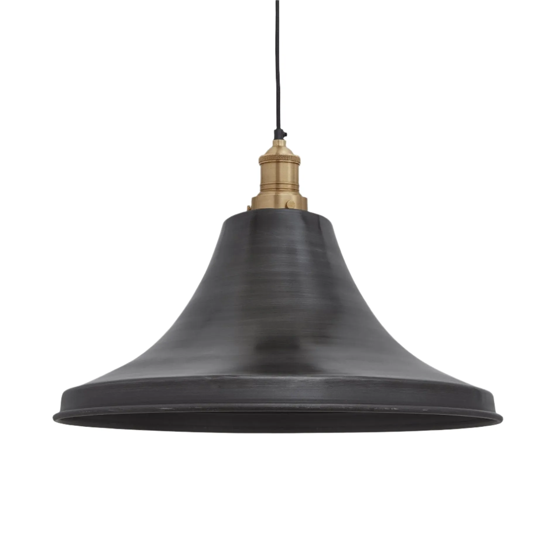 Brooklyn Giant Bell Pendant - 20 Inch - Pewter