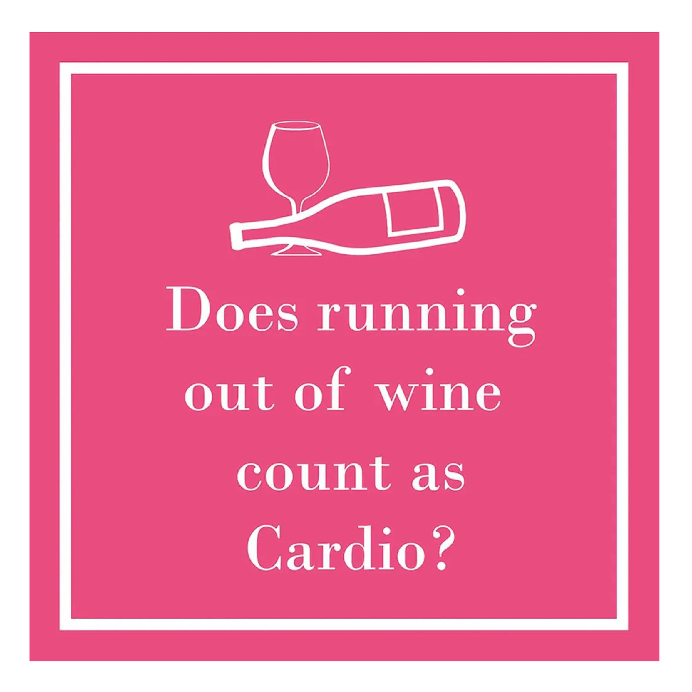 Cardio Cocktail Napkins
