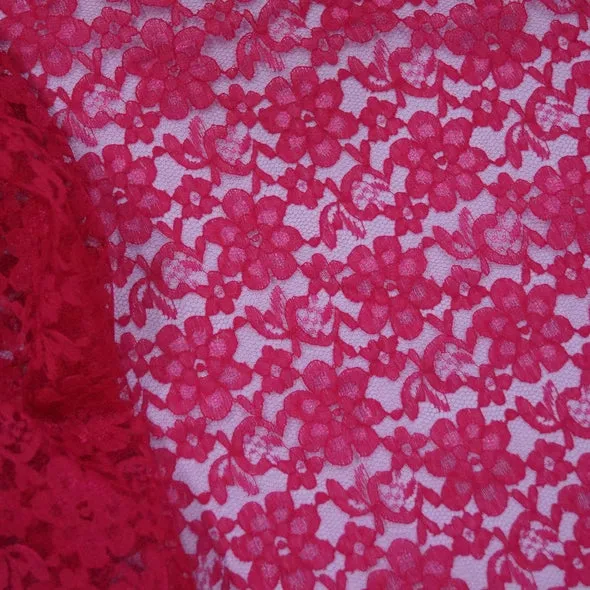 Classic Lace Table Linen in Fuchsia 1220