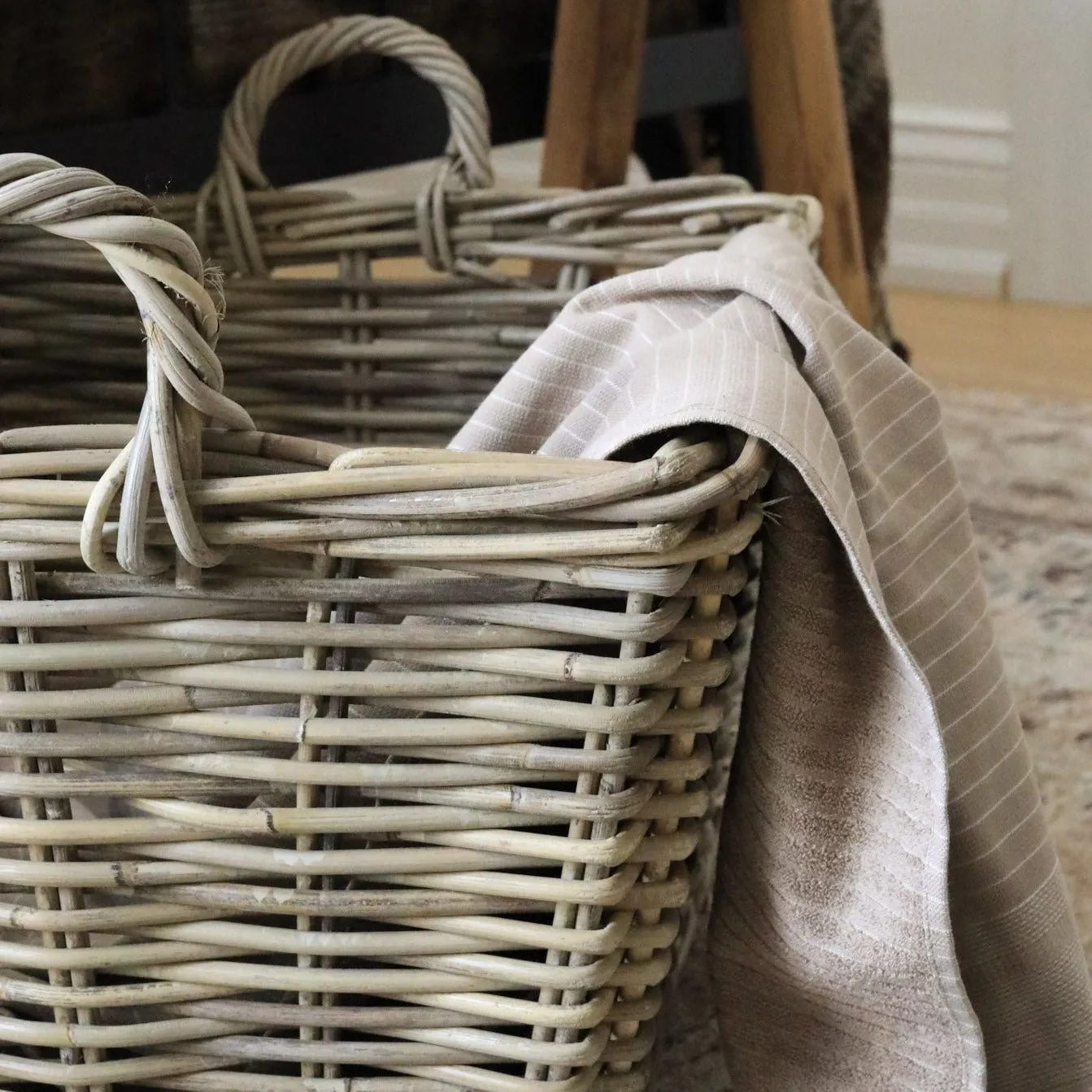 Classic Rattan Laundry Basket