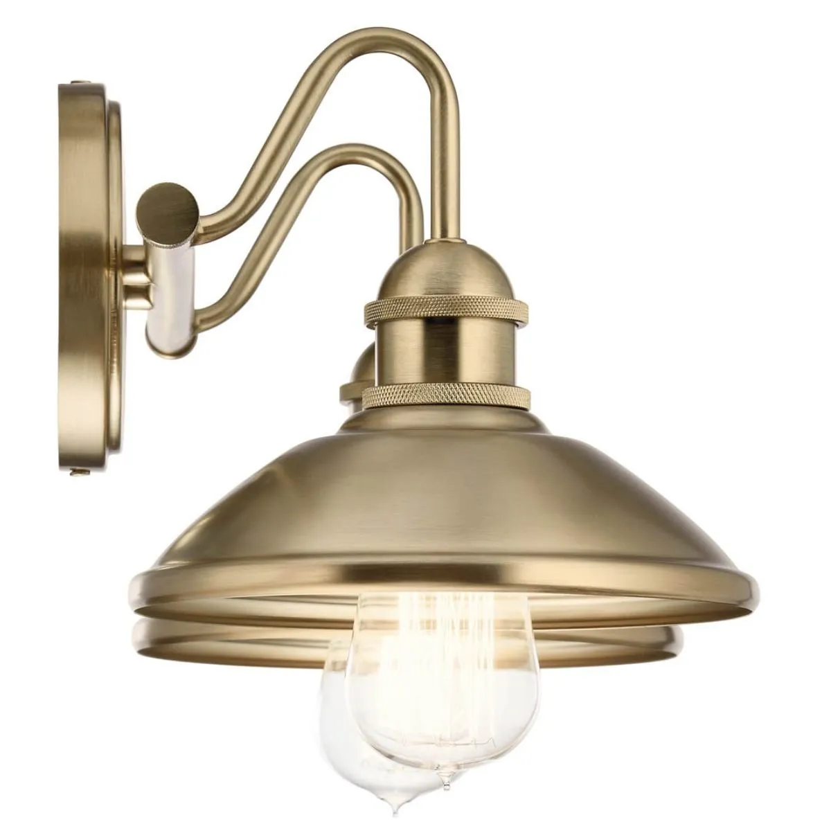 Clyde 17 in. 2 Lights Vanity Light Bronze finish