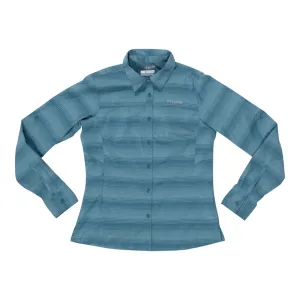 Columbia Omni-Shade Vented Long Sleeve Button Down Blue
