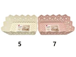 Design flower pattern basket