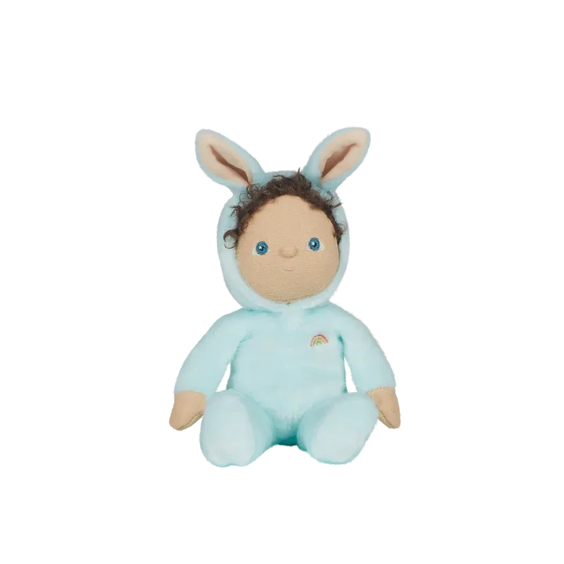 Dinky Dinkums Fluffle Family | Basil Bunny Misty Blue