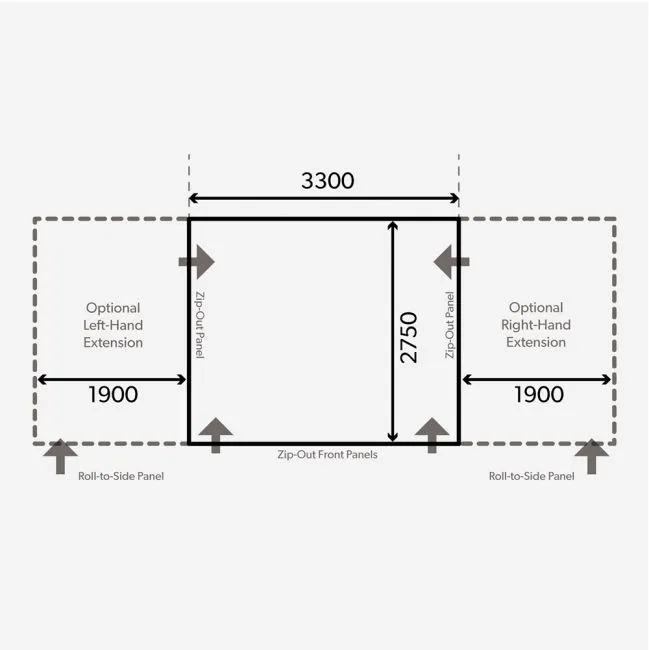 Dometic Club AIR Pro 330 S Awning 2022