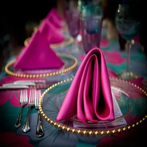 Dozen Duchess Satin Napkins