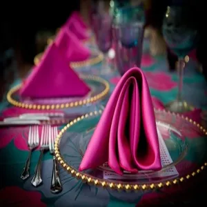 Dozen Duchess Satin Napkins