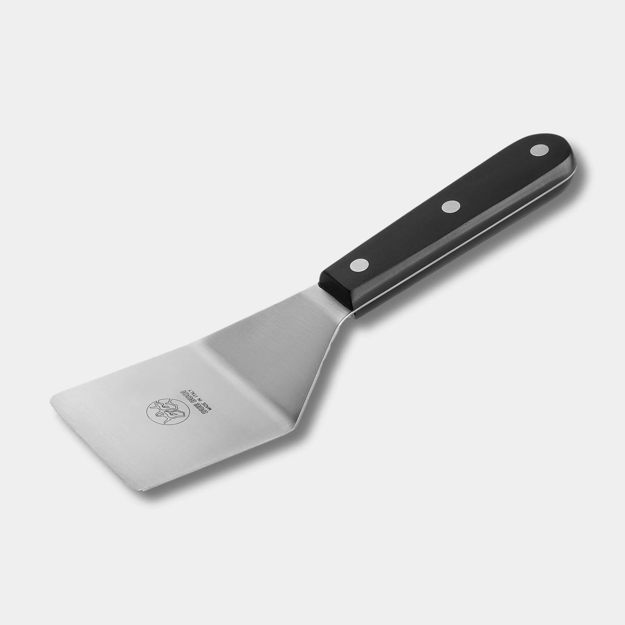 DUE BUOI | Mini Square Turner Spatula - Black Technical Polymer Handle