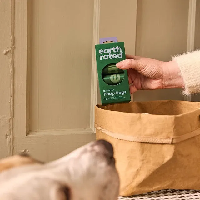 Earth Rated Lavender-Scented Dog Waste Bags, 120-Count