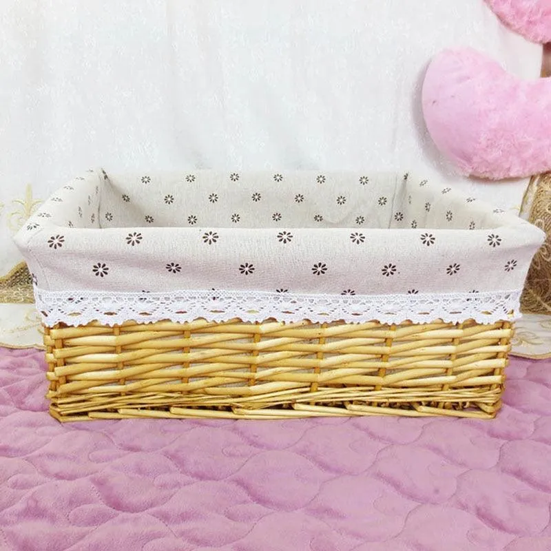 Eco-Chic Handwoven Willow Storage Baskets - Sustainable Style for Every Room