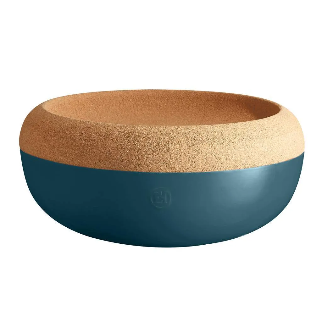 Emile Henry 6.5L Large Storage Bowl Blue Flame