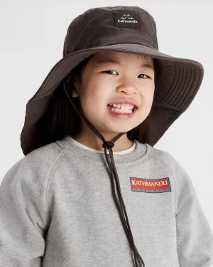 EVRY-Day Kids Sun Hat - Dark Quartz