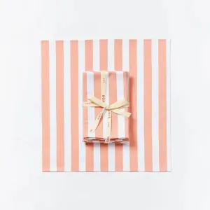Florence Stripe Pink Napkin (Set 6)