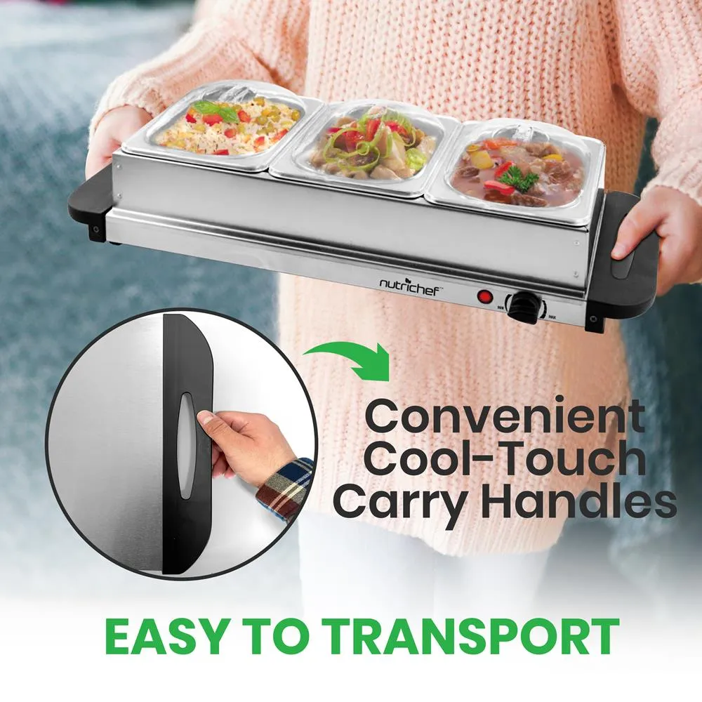 Food Warming Tray / Buffet Server / Hot Plate Warmer