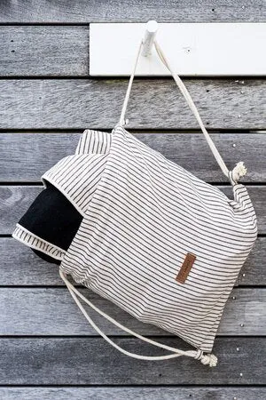 French Pinstripe Picnic Rug