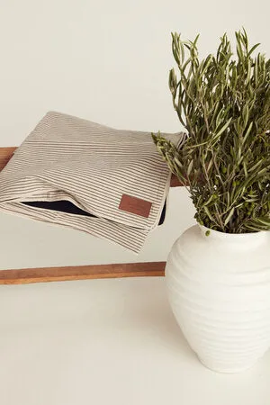 French Pinstripe Picnic Rug