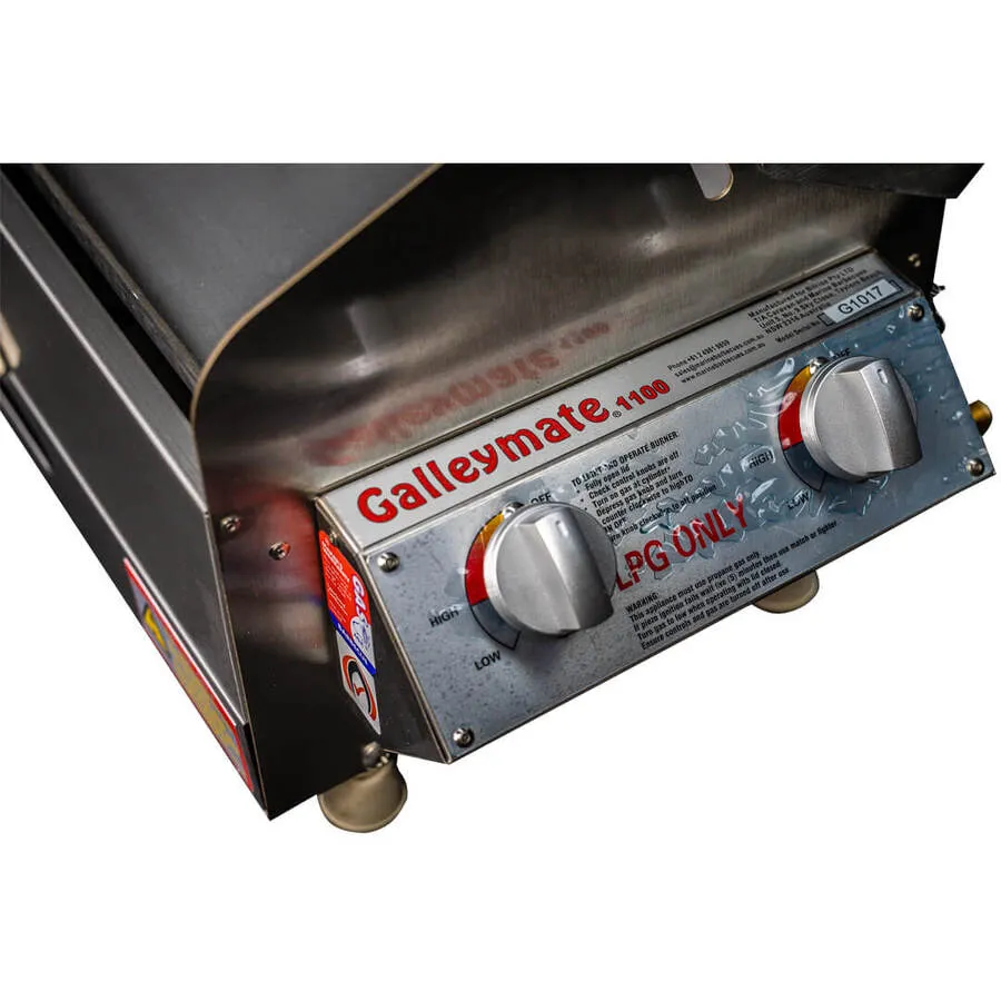 Galleymate 1100 - 316 Marine Grade Stainless Steel Boat BBQ