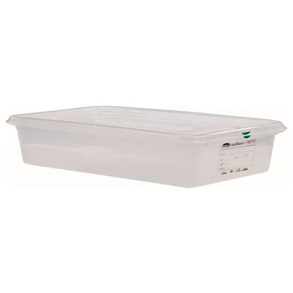 GN Storage Container 1/1 100mm Deep 13L pack of 6