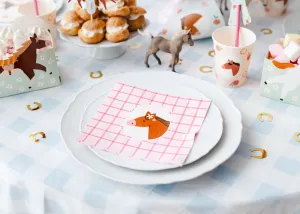 Horse Themed Paper Napkins