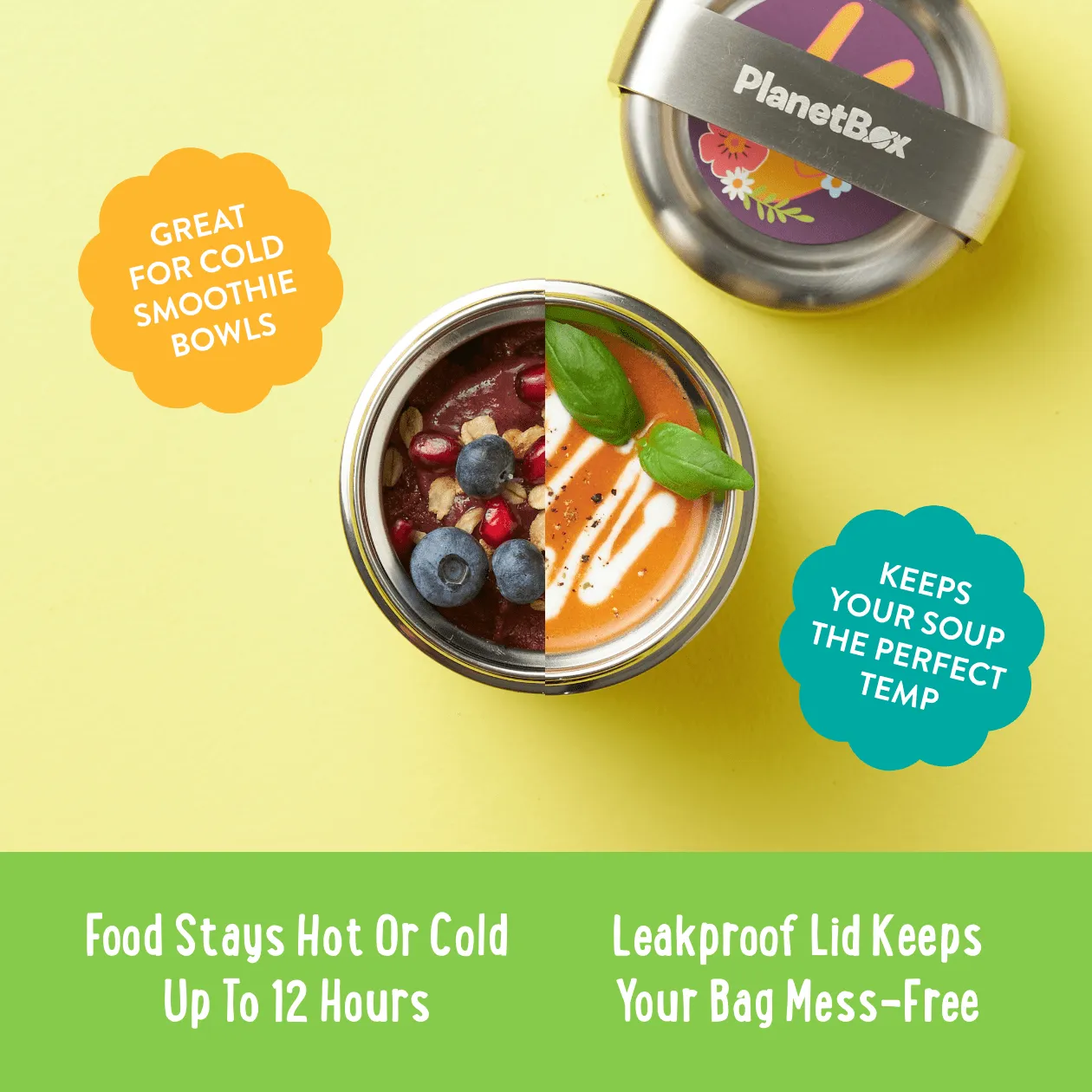 Insulated Hot or Cold Food Container