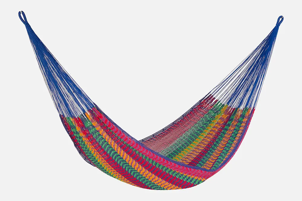 Jumbo Size Outdoor Cotton Hammock - Mexicana