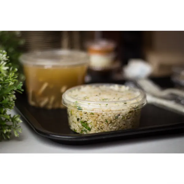 Karat Earth 8oz PLA Eco-Friendly Deli Containers (117mm) - 500 pcs