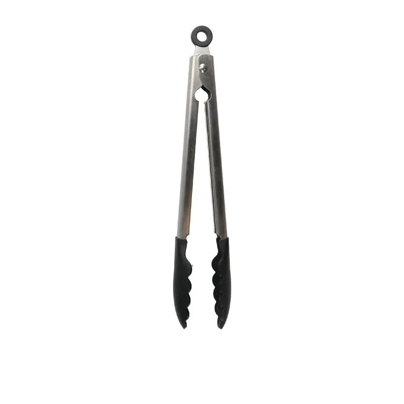 KitchenAid Black Kitchen Tongs | 2 x 2 x 12 inches