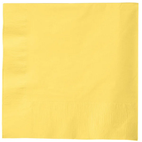 Light Yellow Lunch Napkins | 50ct