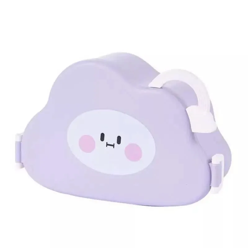 Lovely Cloud Shape Lunch Box With Cutlery (1500mL)