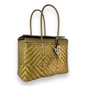 Maria Victoria | Sand Baskets | Upcycled, Handwoven, Multicolor Basket