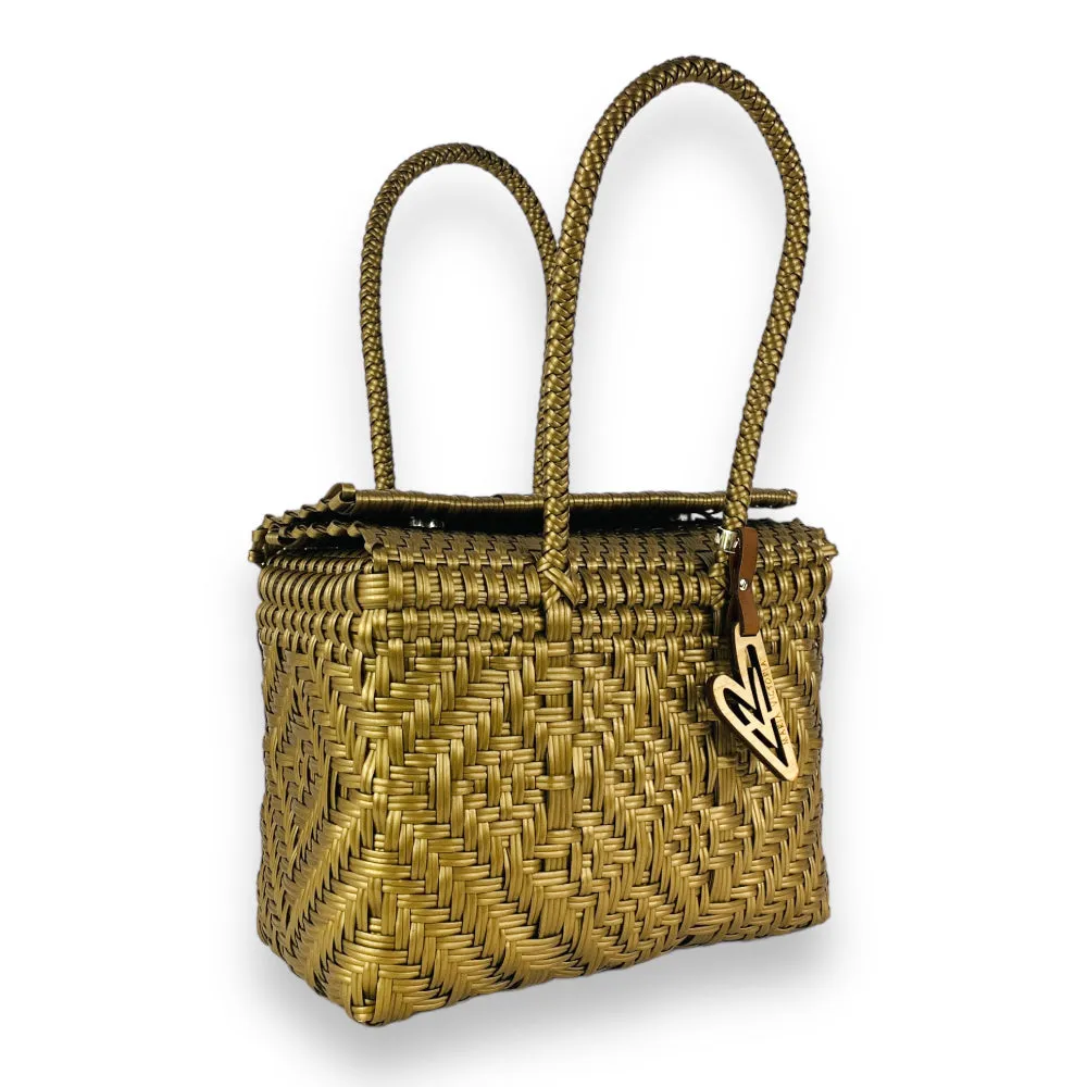 Maria Victoria | Sand Baskets | Upcycled, Handwoven, Multicolor Basket