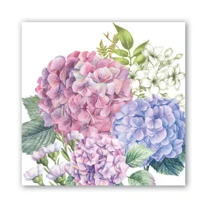 Michel Design Works Luncheon Napkins ~ Wild Hydrangea