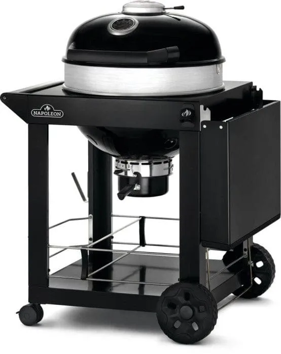 Napoleon Pro Cart Charcoal Kettle Grill PRO22K-CART-3