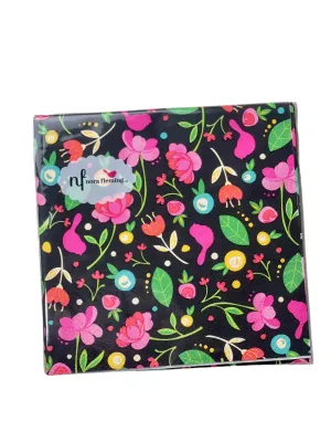 Nora Fleming Pink Birdies Cocktail Napkins