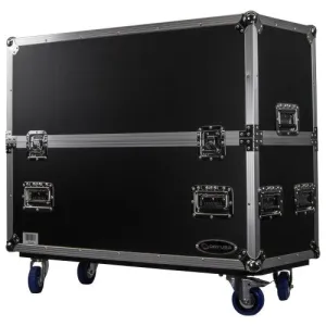 Odyssey FZEVOLVEW Dual Flight Case w/ Wheels - Fits 2x EVOLVE50