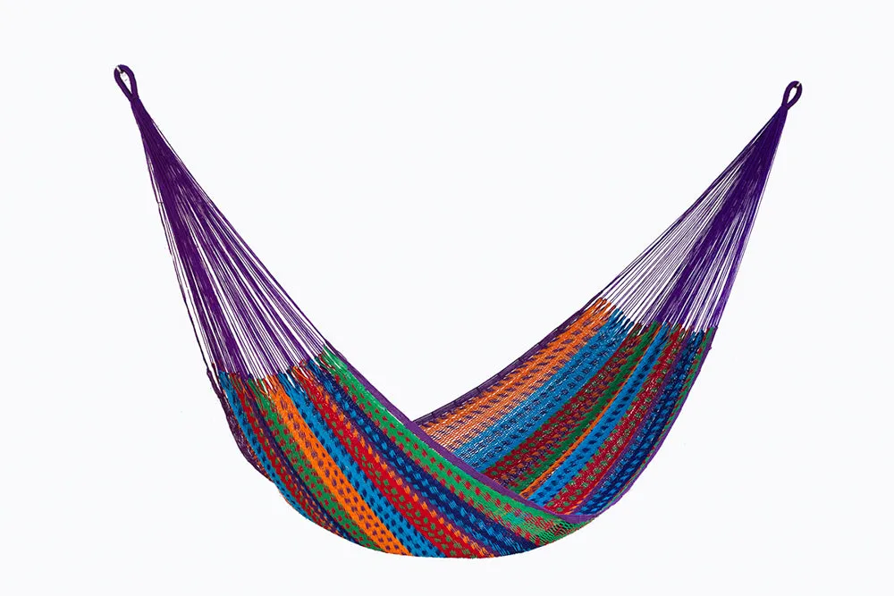 Outdoor Cotton Hammock Jumbo Size - Colorina