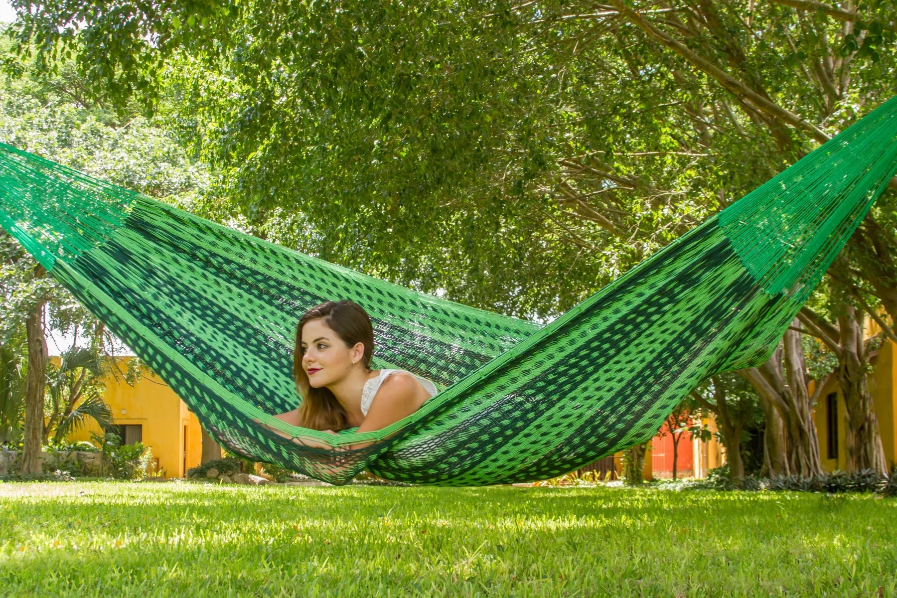 Outdoor Cotton Hammock Jumbo Size - Jardin