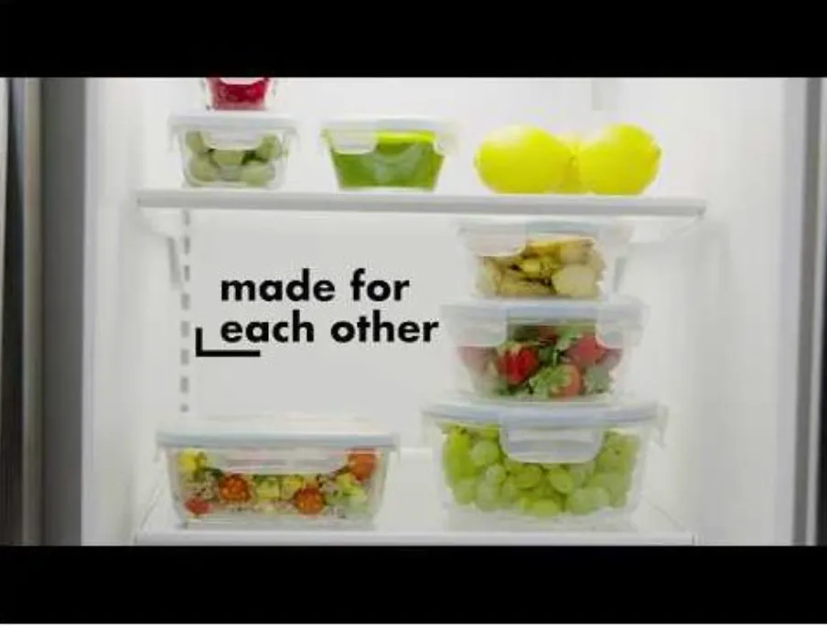 OXO Good Grips 1.6 Cup Smart Seal Glass Rectangle Container