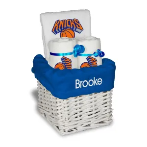 Personalized New York Knicks Small Basket - 4 Items