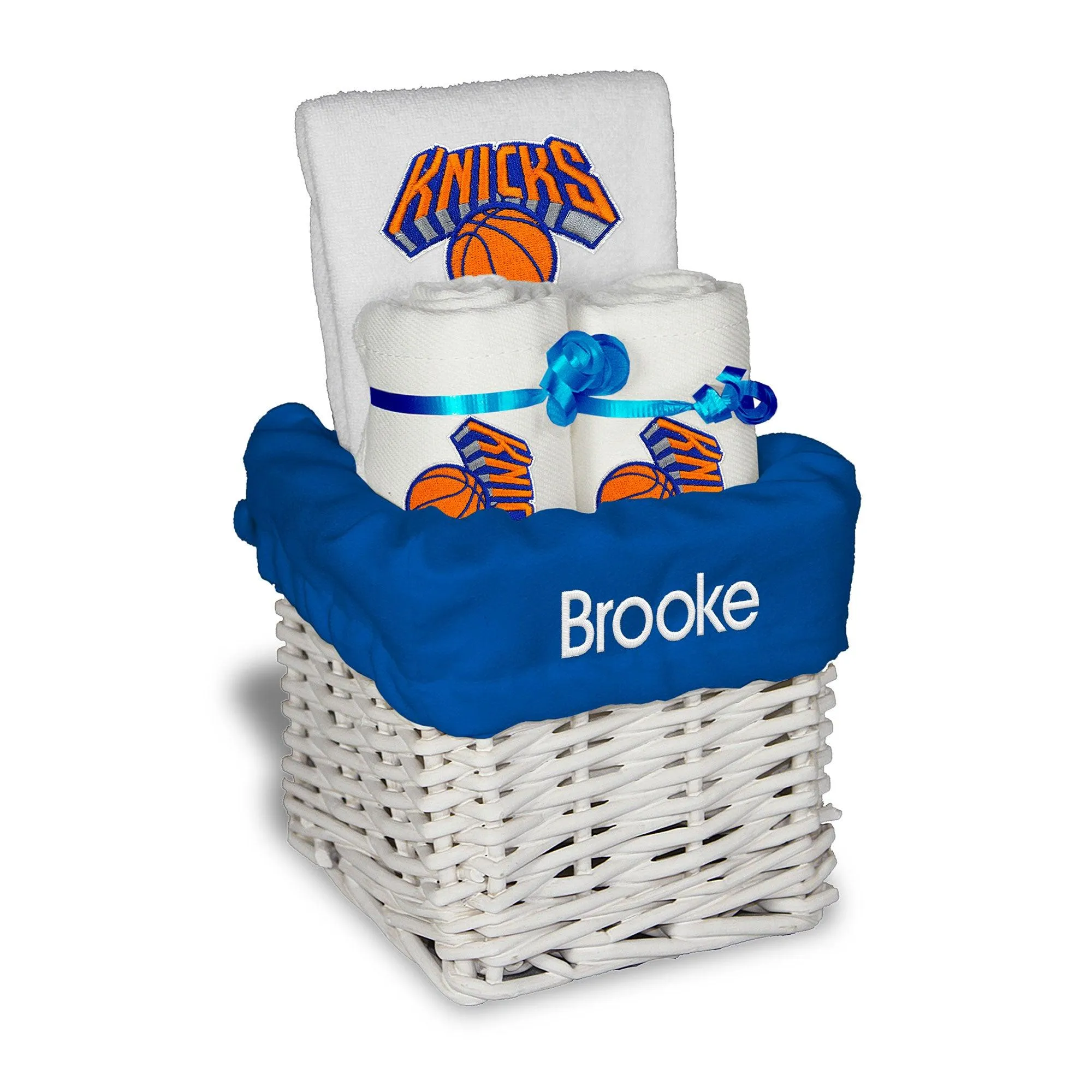 Personalized New York Knicks Small Basket - 4 Items